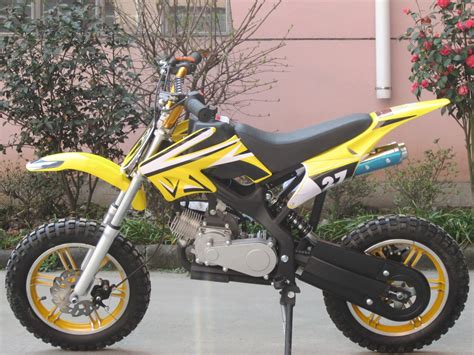 cc  stroke air cooled hp mini dirt bike yellow pocketbike sa