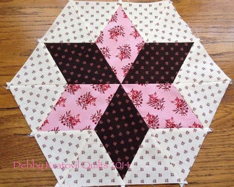 Debby Kratovil Quilts Hexagon Stars More Joys Of Hex No Y Seams