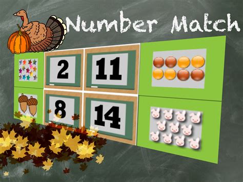 Thanksgiving Calendar Numbers