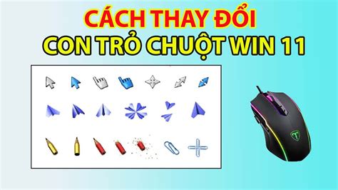 Cách Thay Đổi Con Trỏ Chuột Win 11 YouTube