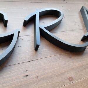 totally custom  sign letters   thick  font size etsy