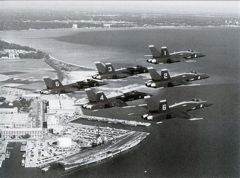 Blue Angels over the Lexington docked at NAS Pensacola | Blue angels ...