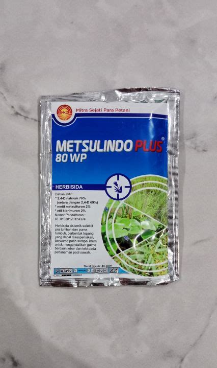 Herbisida METSULINDO PLUS 80 WP Kemasan 40 Gram Lazada Indonesia