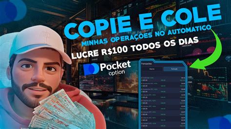 Copie E Cole Minhas Opera Es E Lucre Reais Todos Os Dias Na Pocket