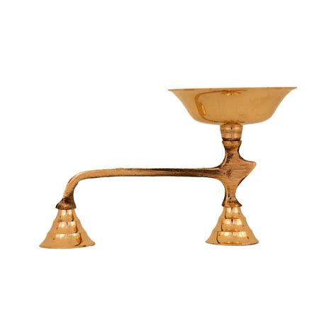 buy haristore brass dhoopa kaalkarpoora harathi stand