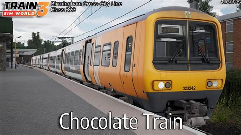 Chocolate Train Birmingham Cross City Line Class Train Sim