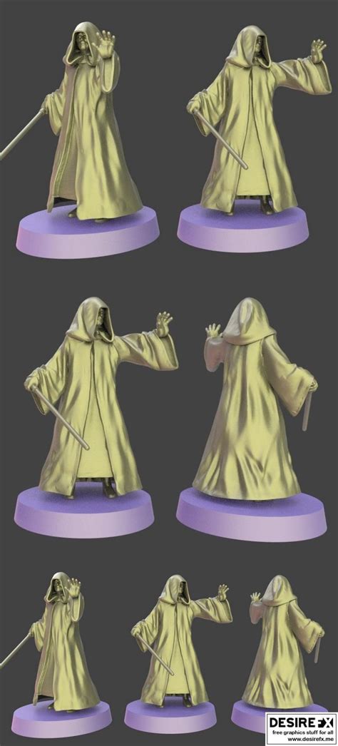 Desire Fx 3d Models Star Wars Legion Emperor Palpatine 3d Print Model