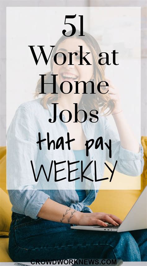 Best Jobs That Pay Weekly In Get Paid Faster