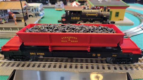 Lionel Strasburg Railroad Coal Dump Car Unboxing Real Coal