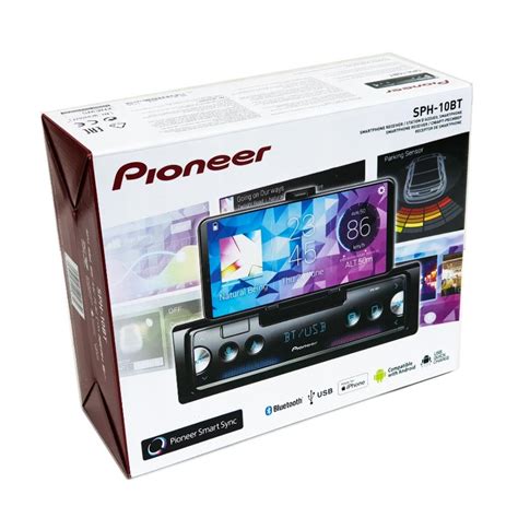 Pioneer SPH 10BT Single DIN Smart Sync Receiver For Sale Online EBay