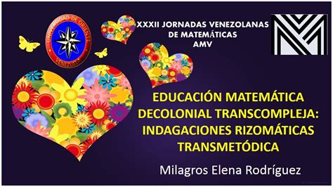 Ponencia Educaci N Matem Tica Decolonial Transcompleja Indagaciones