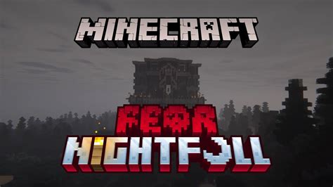 The Scariest Minecraft Mod I Ve Ever Played Fear Nightfall Youtube