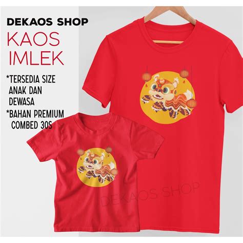 Jual KAOS IMLEK KAOS SINCIA BAJU IMLEK BAJU SINCIA KAOS GONG XI