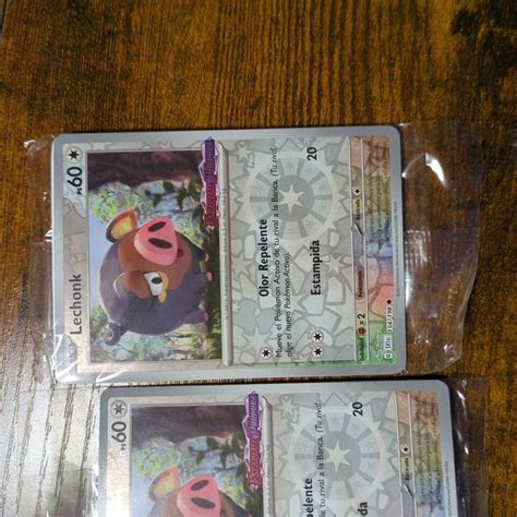 X40 Pokemon TCG 154 198 Scarlet And Violet Lechonk Pokemon Promo Card