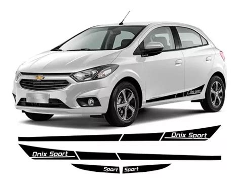 Kit Adesivos Faixa Lateral Chevrolet Onix Sport Parcelamento Sem Juros