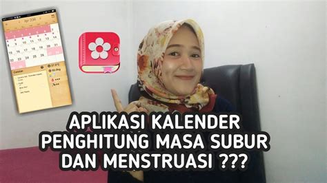 Aplikasi Kalender Masa Subur Dan Menstruasi Youtube