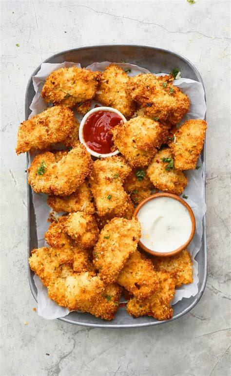 Homemade Air Fryer Chicken Nuggets Kitchen At Hoskins