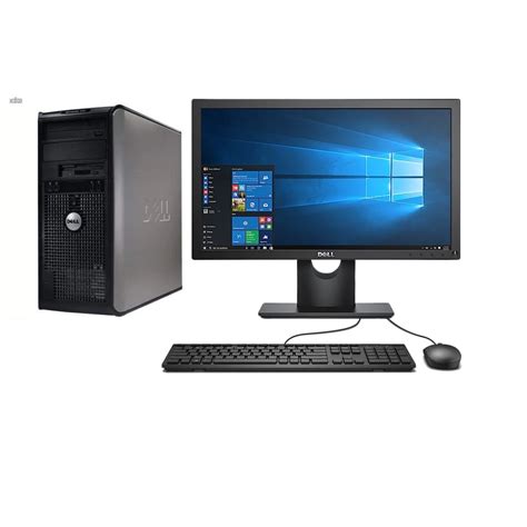 Dell Optiplex 380 Core 2 Duo Torre 4gb Ram 240 Ssd Monitor De 22¨ Reacondicionado Grado A