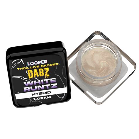 Looper Thca Live Badder Dabz 1gram White Runtz