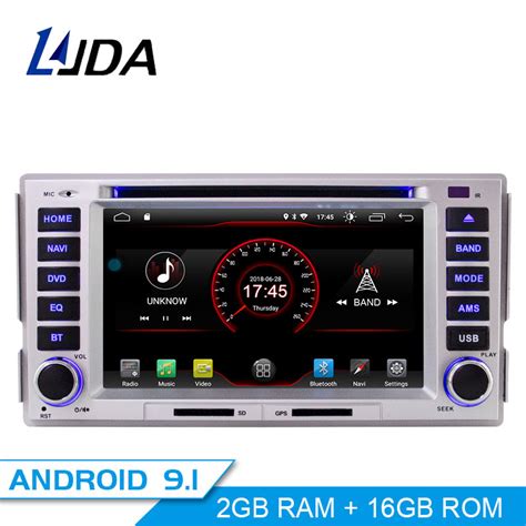 Shimmerjjang LJDA 2 Din Android 9 1 CAR DVD PLAYER For HYUNDAI SANTA