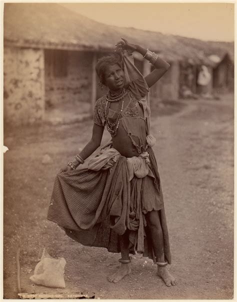 E. Taurines | [A Gypsy Dancing-Girl, Kathiawar] | The Metropolitan