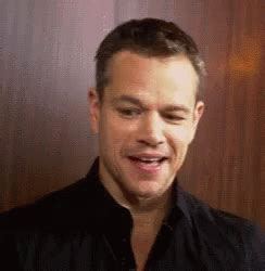 Matt Damon Smile GIF - MattDamon Smile Smiling - Discover & Share GIFs