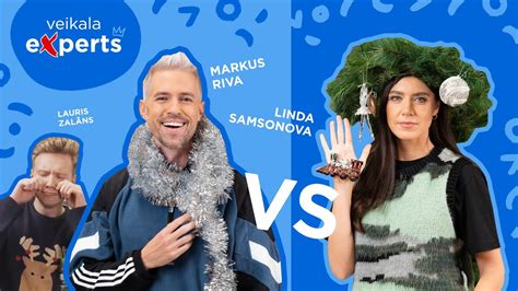 Markus Riva Vs Linda Samsonova Ziemassvētku īpašā Epizode Šovs