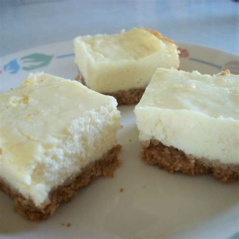 Cheesecake Bars Recipe