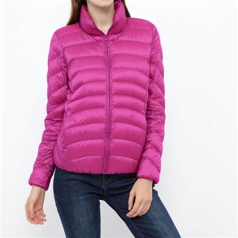 Uniqlo Women Ultra Light Down Jacket In Pink For Men Lyst