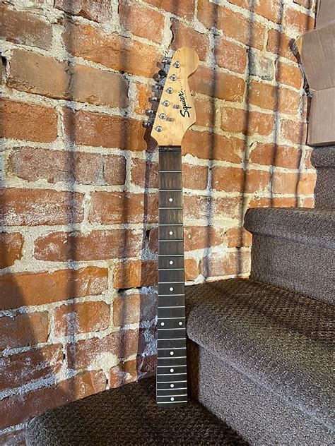 Squier Bullet Strat Neck With Tuners Reverb