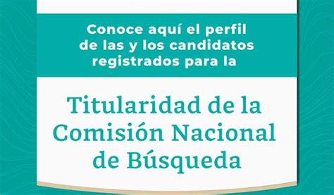 Concluye recepción de propuestas de personas candidatas para encabezar