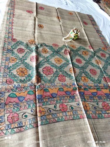 Tussar Multicolor Madhubani Silk Dupatta Printed At Rs 1450 In Godda