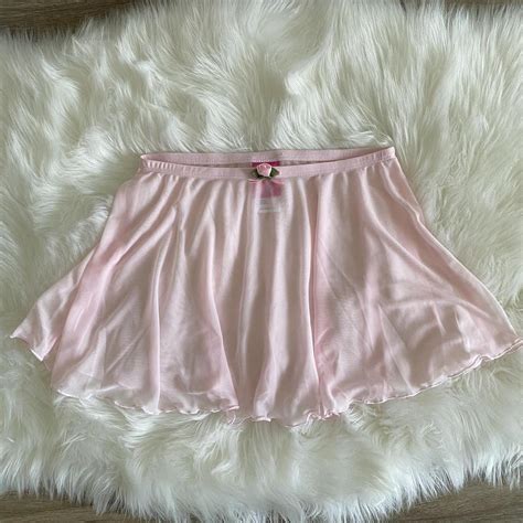 Capezio Women S Pink Skirt Depop