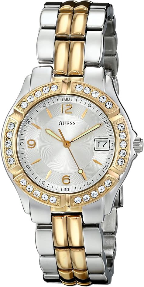 Guess Reloj Cl Sico De Mm Plateado Tono Dorado Guess Reloj De