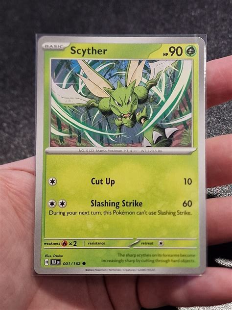 Scyther Tef Temporal Forces Karta Pokemon Gda Sk Kup Teraz Na