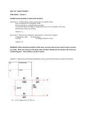 ELEC 152 Final Exam Version 2 Approved ELEC 152 CIRCUIT THEORY I