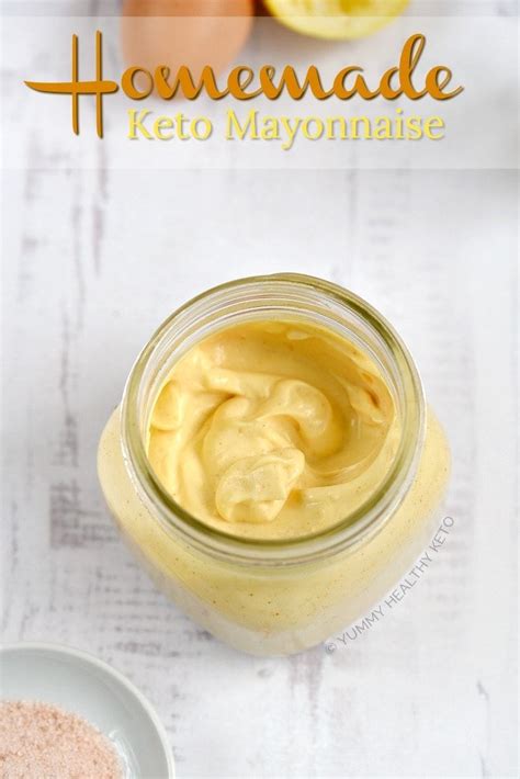 Homemade Keto Mayonnaise Is Simple To Make Using An Immersion Blender