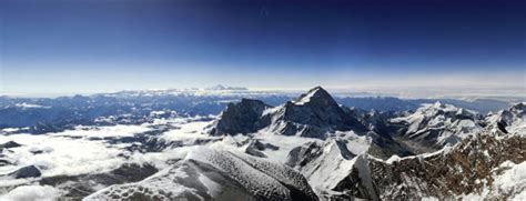 Panor Mica En La Cima Del Everest