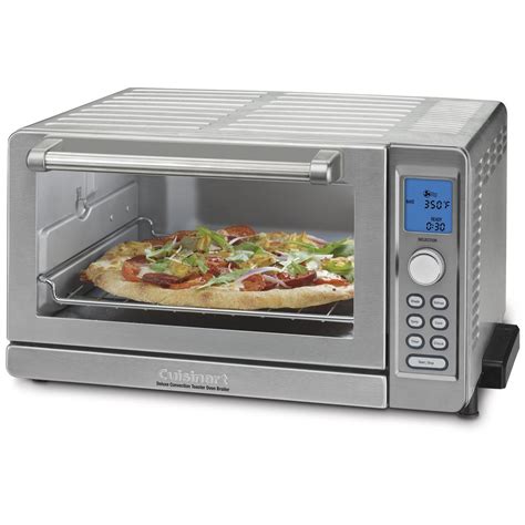 Cuisinart Tob Deluxe Convection Toaster Oven Broiler Brushed