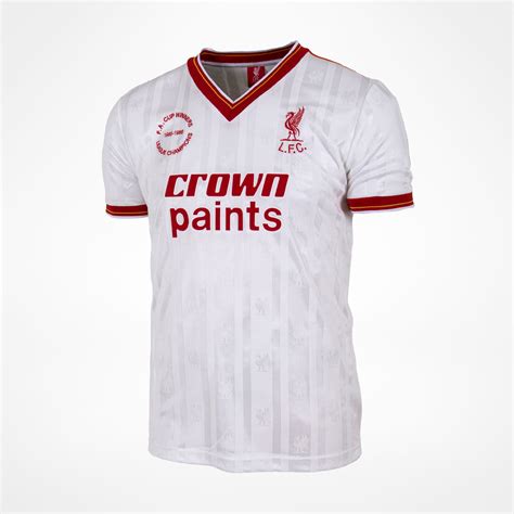 Liverpool 85 86 Double Victory Away Shirt Hos Kopshopno