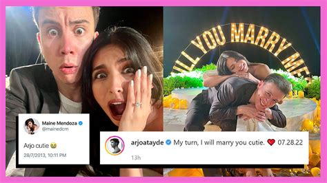 Arjo Atayde Proposes To Maine Mendoza Same Day Of Tweet