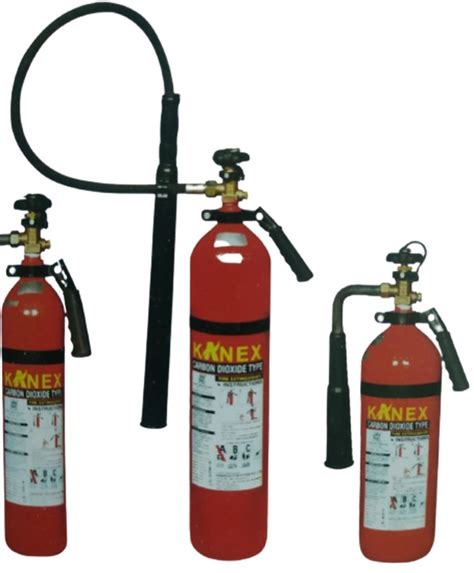 Mild Steel B C Type Fires Kanex Co2 Fire Extinguisher Capacity 4 5