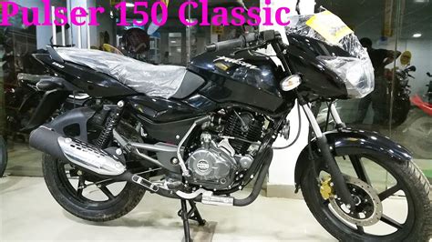 All New 2018 Edition Black Bajaj Pulsar 150 Classic BS4 2018 Latest