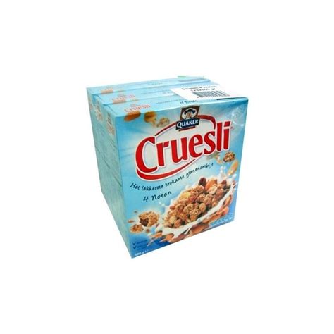 Quaker M Sli Cruesli Sorten N Sse X G Noten