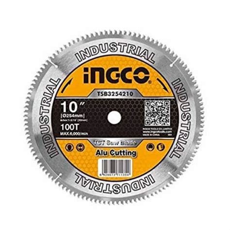 Ingco TSB3254210 TCT Saw Blade For Aluminum 254mm 10 At Rs 1100 Piece