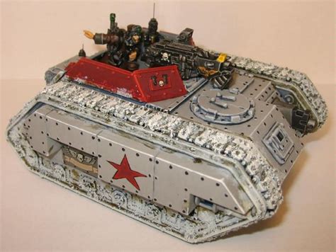 Imperial Guard Salamander Scout Snow Tank Valhallans Warhammer