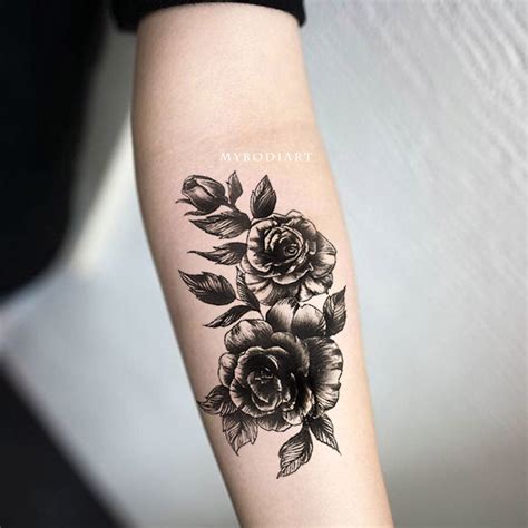 The Ultimate Guide To Black Rose Tattoos Meaning Designs And