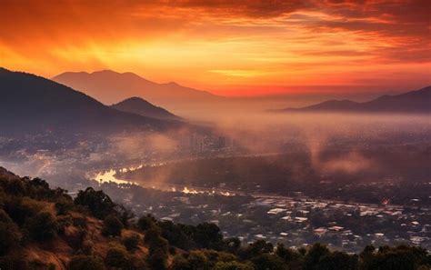 Premium AI Image | Scenic Evening in the Margalla Hills