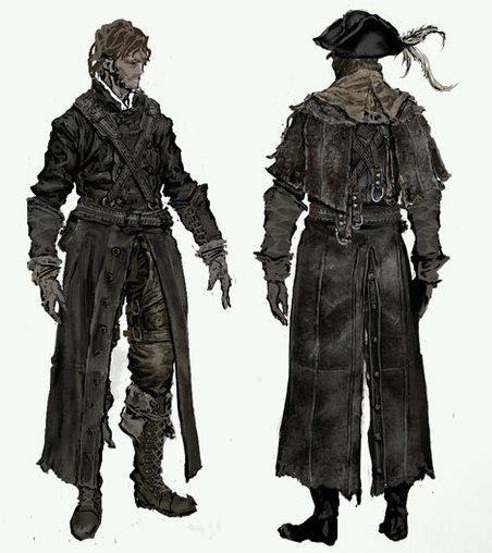 Bloodborne Character Concept Art