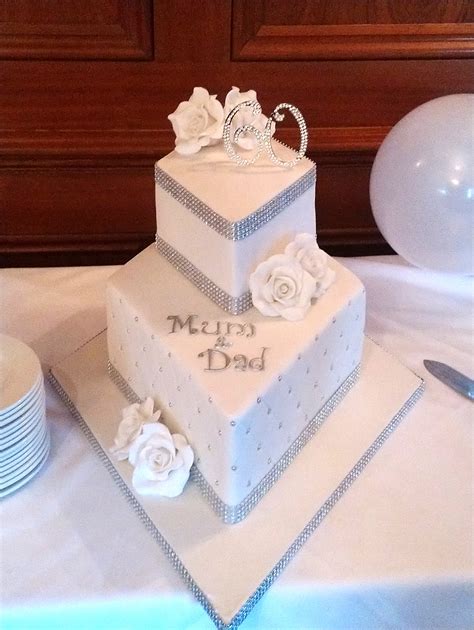 Details More Than Diamond Wedding Anniversary Cake Decorations Best